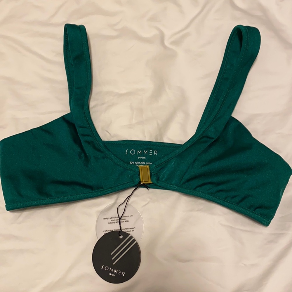 Sommer swim JOURDAN Emerald - Bralette Bikini Top